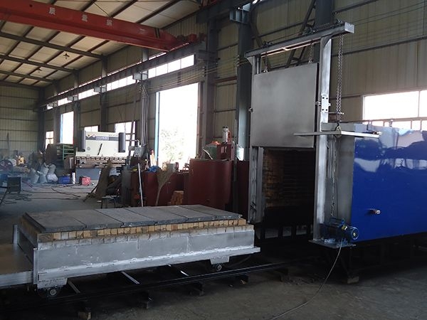 臺(tái)車(chē)模殼焙燒爐