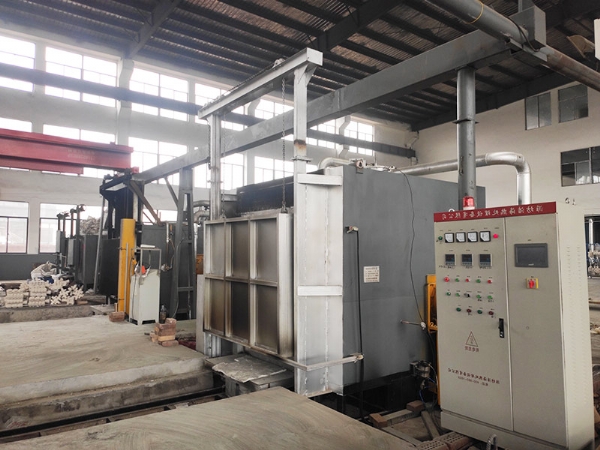 蓄熱臺(tái)車模殼焙燒爐